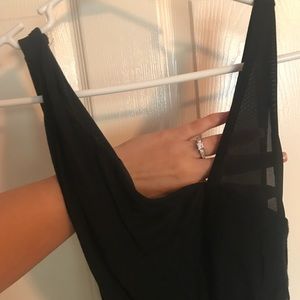 Black cocktail dress